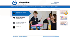 Desktop Screenshot of lebenshilfe-kempten.de